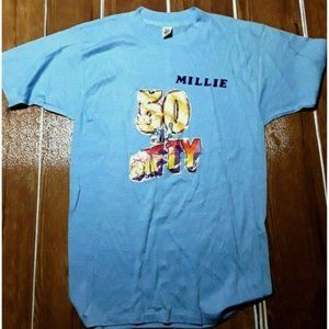 80s Vintage Millie 50 and Nifty t shirt Small tee Old Shirt